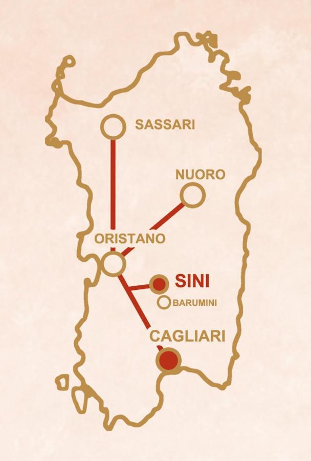 Casa Susanna Rural Sardinia Sini Екстер'єр фото